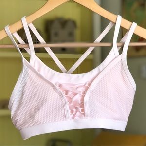 Light Pink Lorna Jane Sports Bra